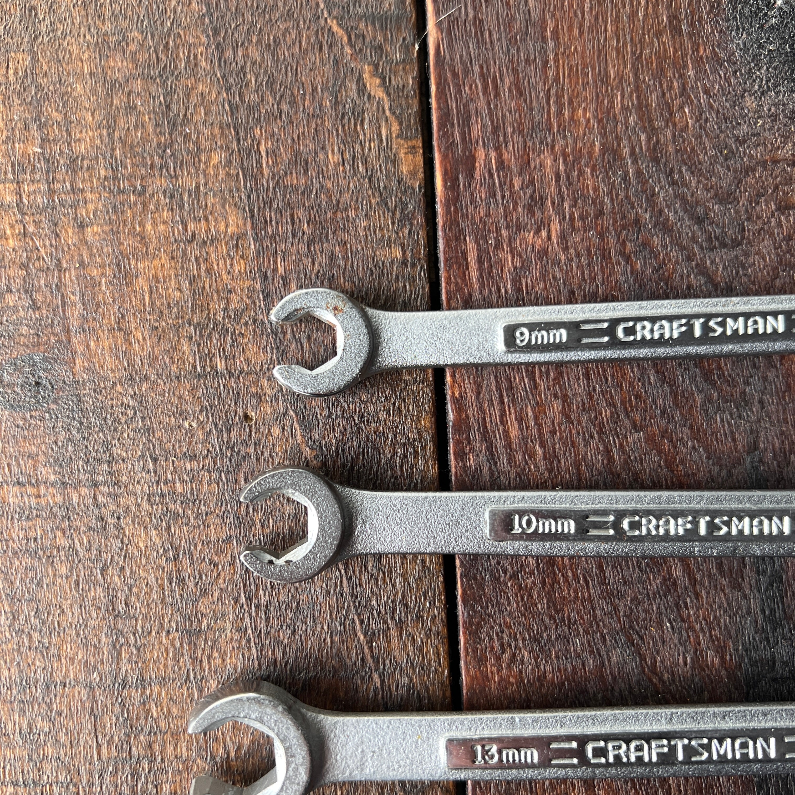 Craftsman Craftsman 3 Piece Metric Flare Nut Line Wrench Set 9x11 10x12 13x14mm (USA) Gear Up