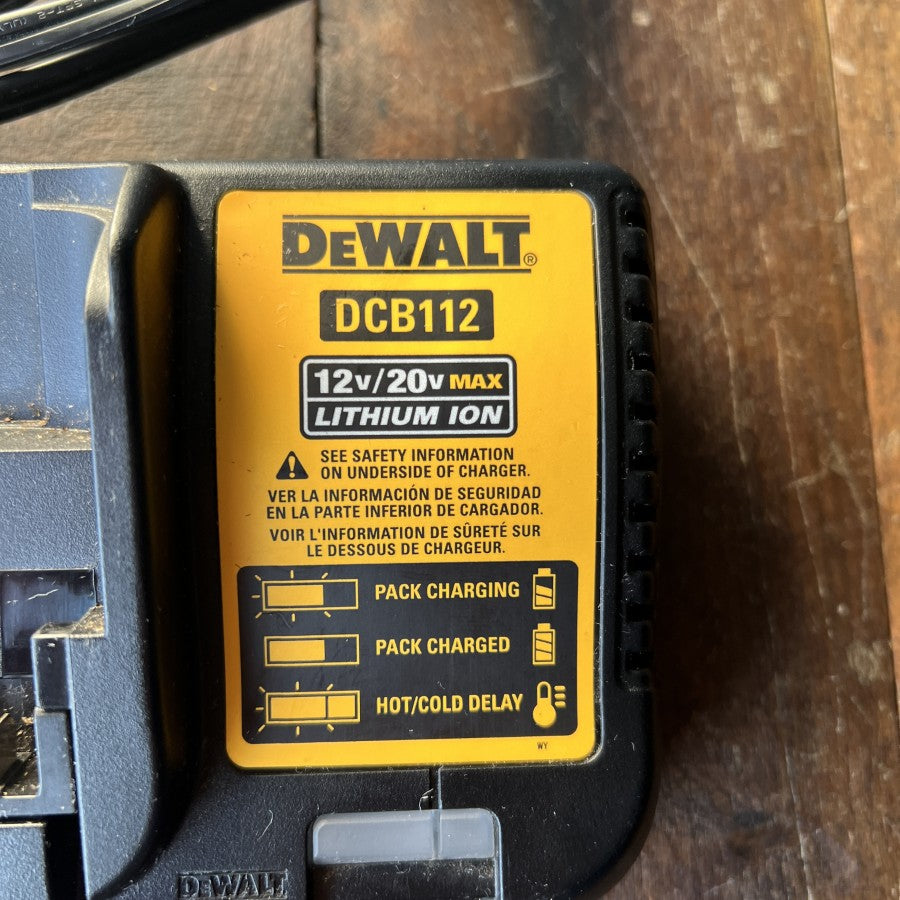 DeWalt DCB112 Charger 12v/20v