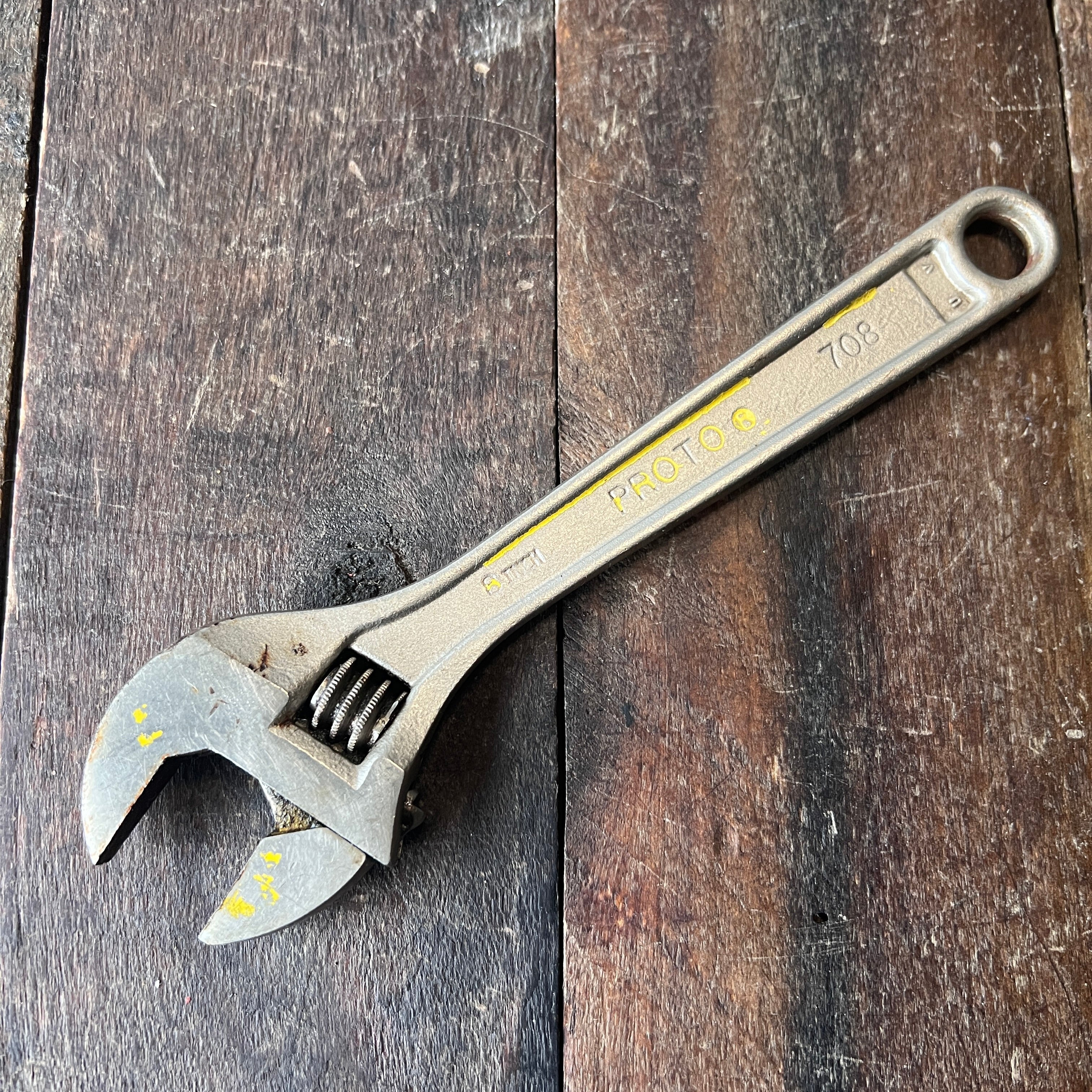 Proto Proto 708 8-Inch Professional Adjustable Wrench