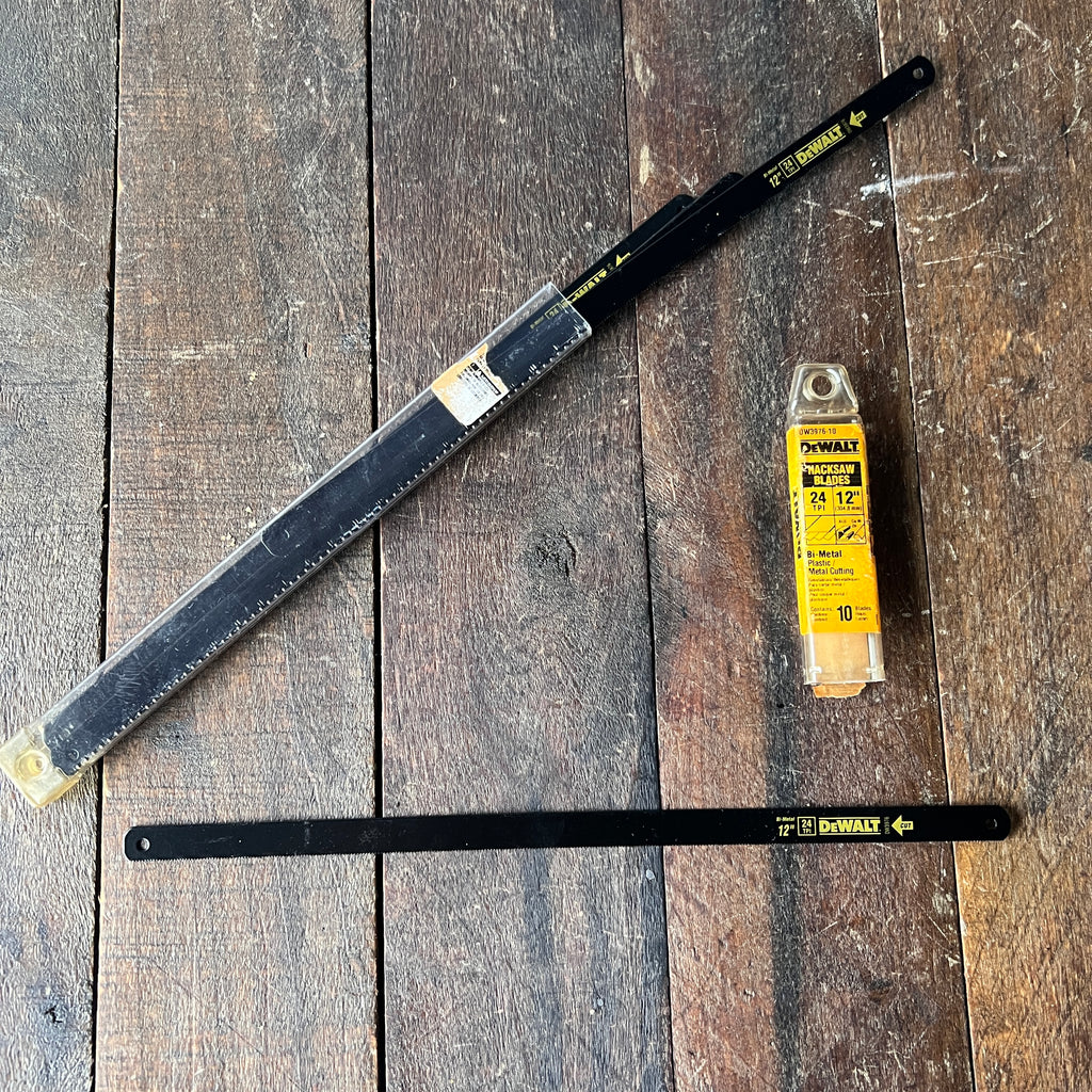 DeWalt DeWalt 12-Inch 24 TPI Bi-Metal Hacksaw Blades (8-Pack)