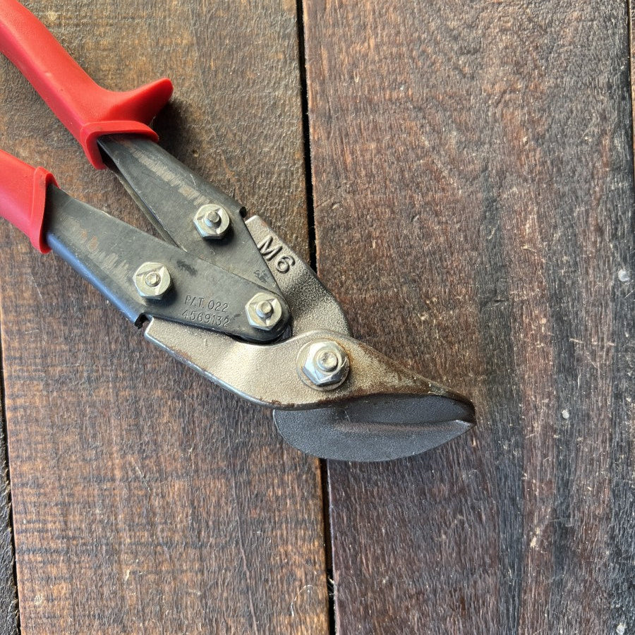 Wiss Wiss M6 Left Cut Metal Snips Red Handle Gear Up