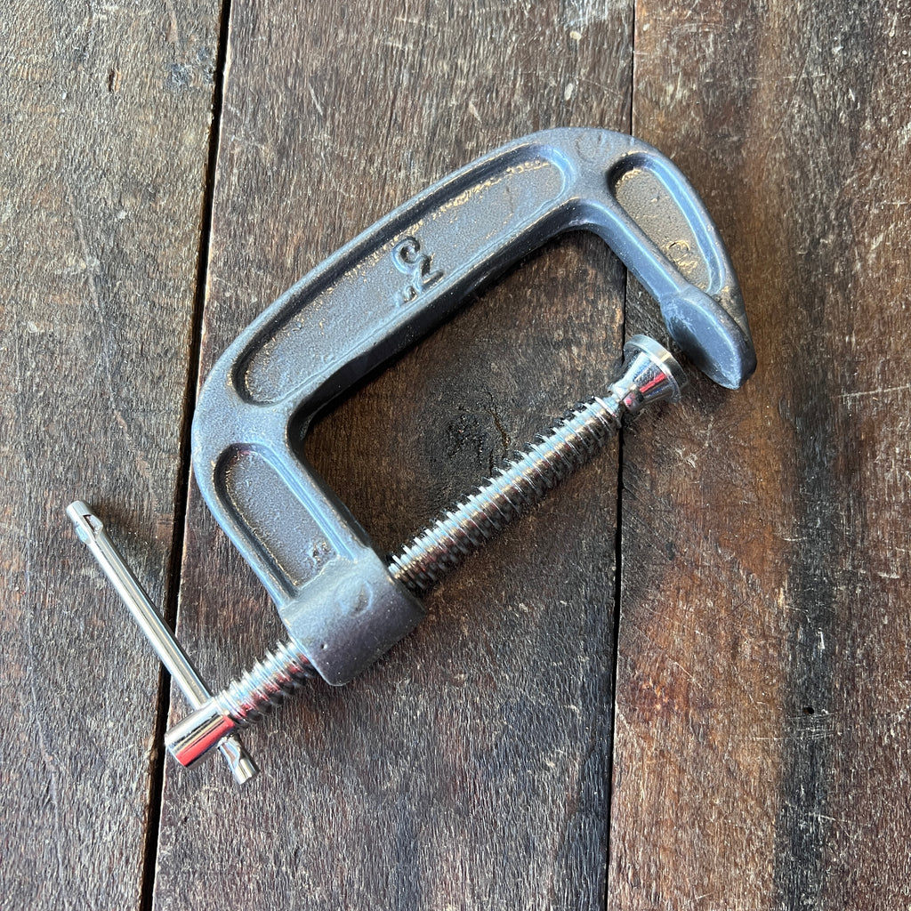 Unknown 3-Inch Heavy-Duty C-Clamp Gear Up