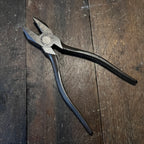 Unknown Vintage Forged Steel Lineman's Pliers Gear Up