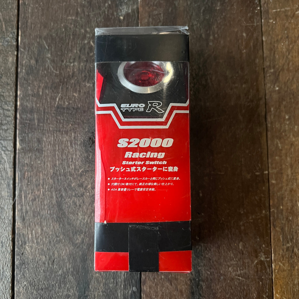 EURO TYPE R S2000 Style Push Button Racing Starter Switch