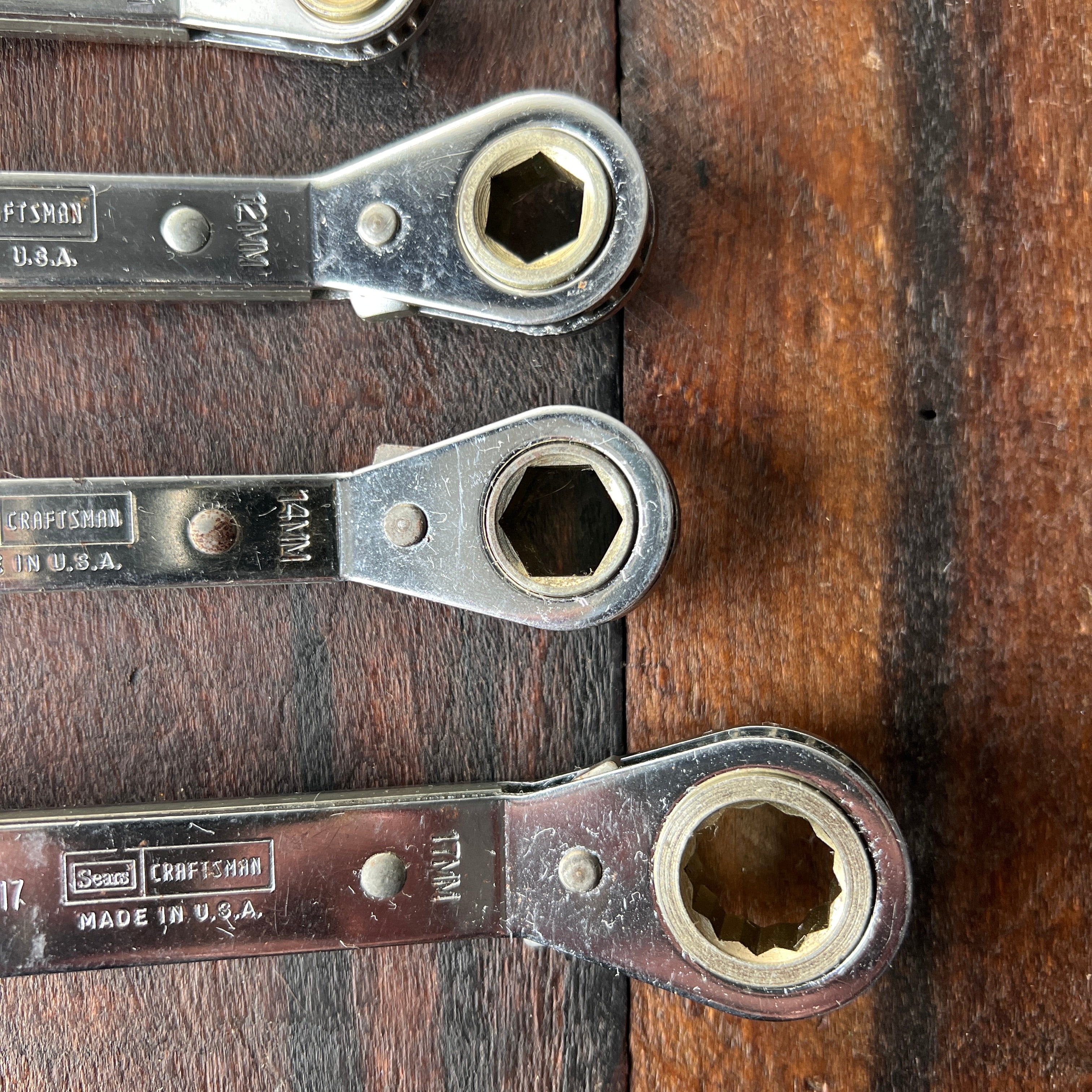 Craftsman Sears Craftsman Double End Ratcheting Wrench Set (USA) Gear Up