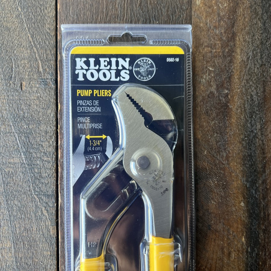 Klein Tools D502-10 10 Inch Pump Pliers (USA)