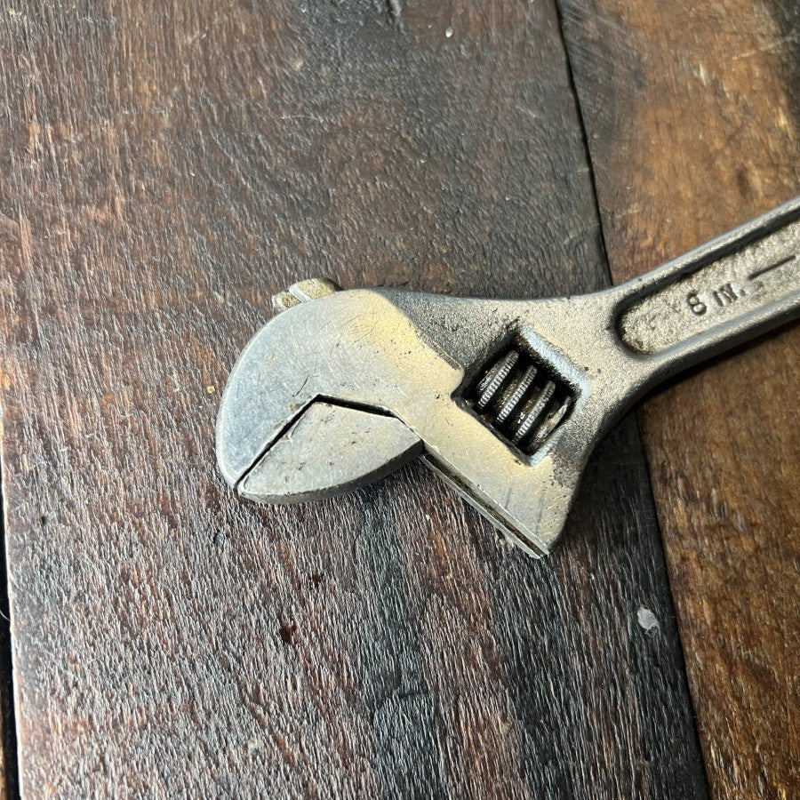 JH Williams Co AP8 Eight Inch Adjustable Wrench