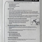 Inland 20-Piece Diamond Tipped Engraver Tip Set for Rotary Tools