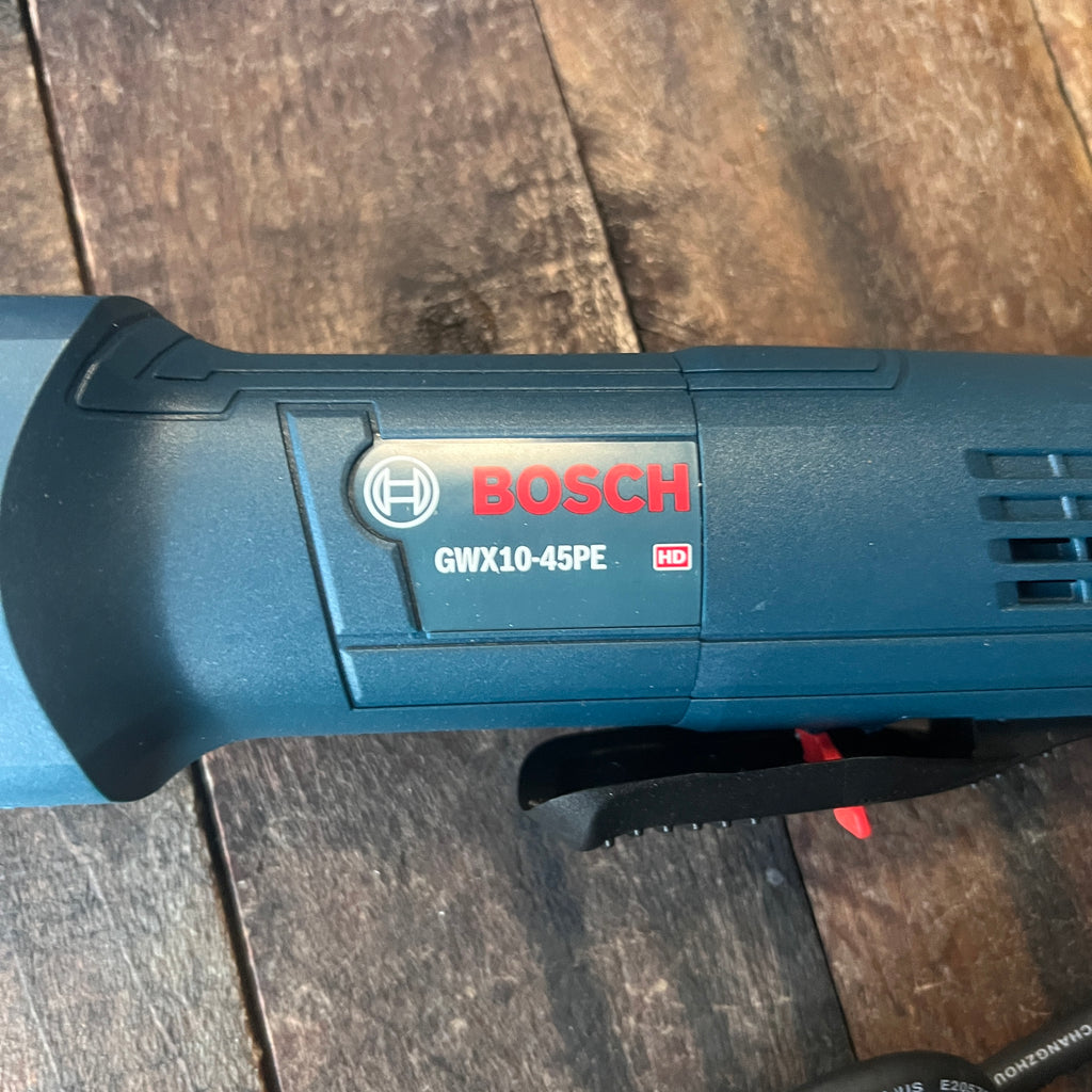 Bosch Bosch GWX10-45PE 4-1/2 in. X-LOCK Angle Grinder Gear Up