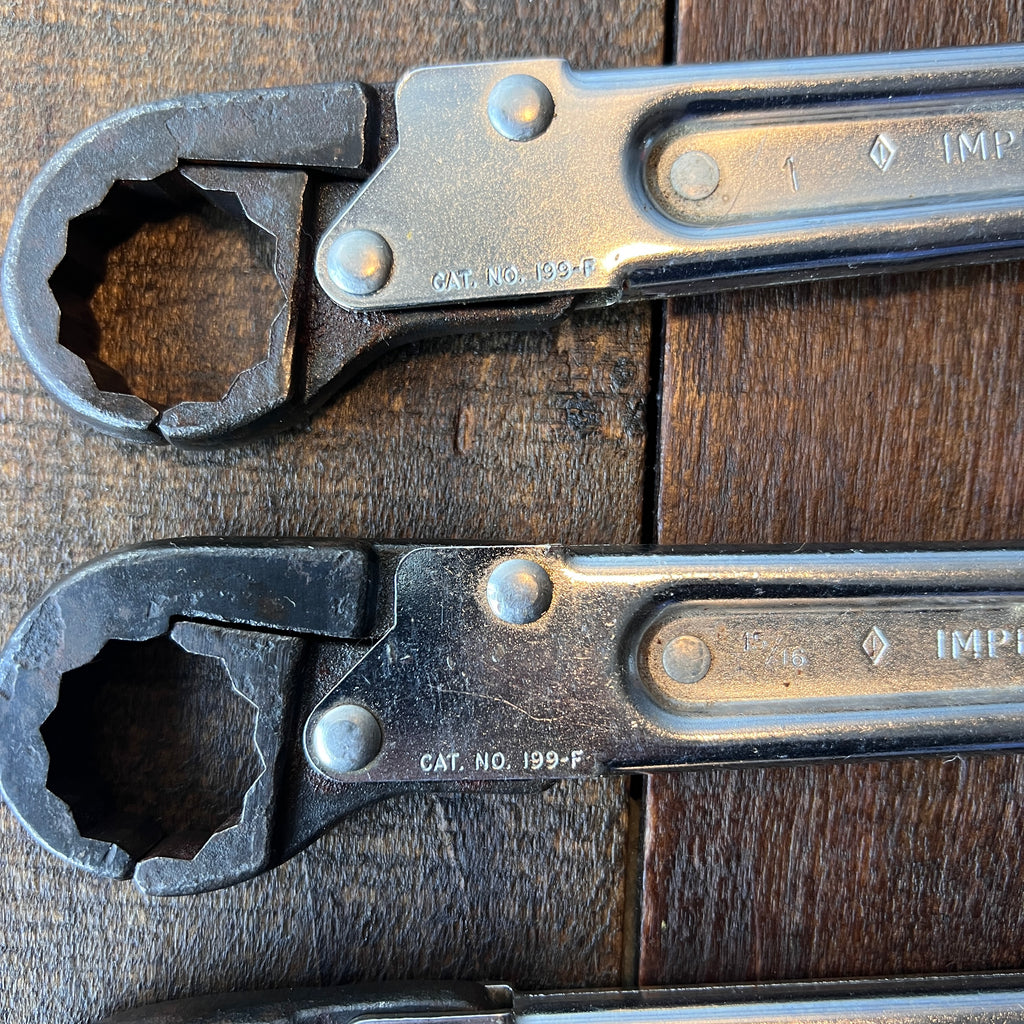 Imperial Imperial 10 pc Flare Nut Wrench Set 199 & 199-F (USA) Gear Up