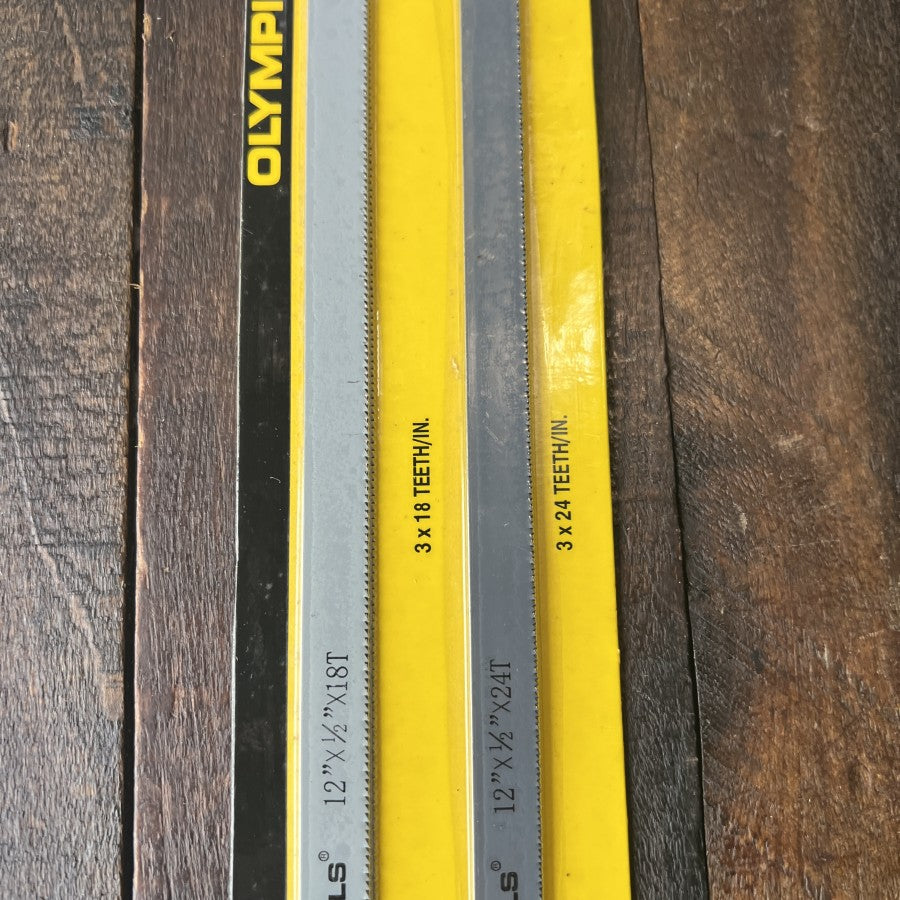 Olympia Tools 6 Piece 12 Inch Hacksaw Blade Set