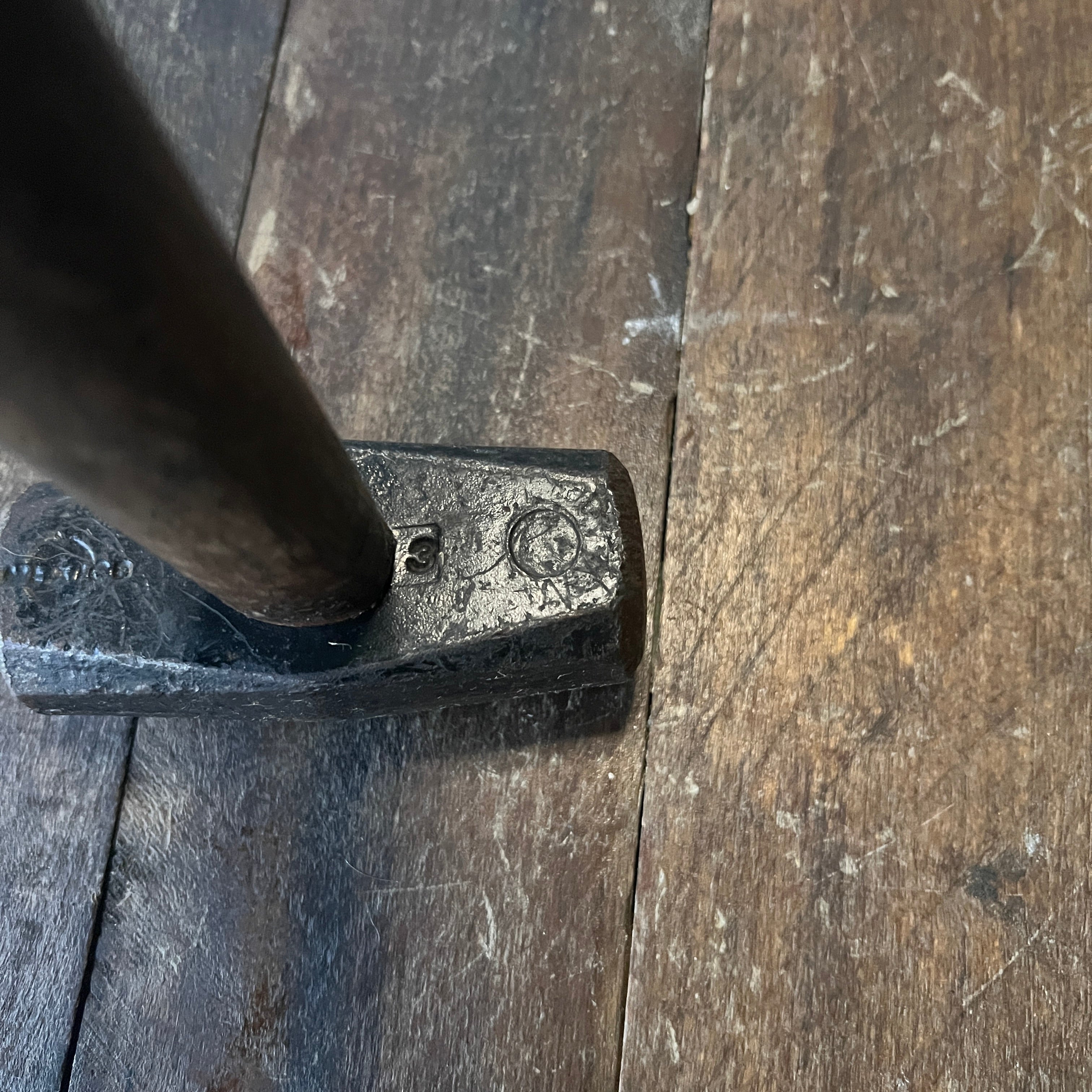 Unknown 3 lb Engineer's Drilling Sledge Hammer