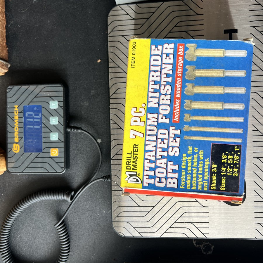 Other Drill Master 01903 7 Piece Titanium Forstner Bit Set Gear Up