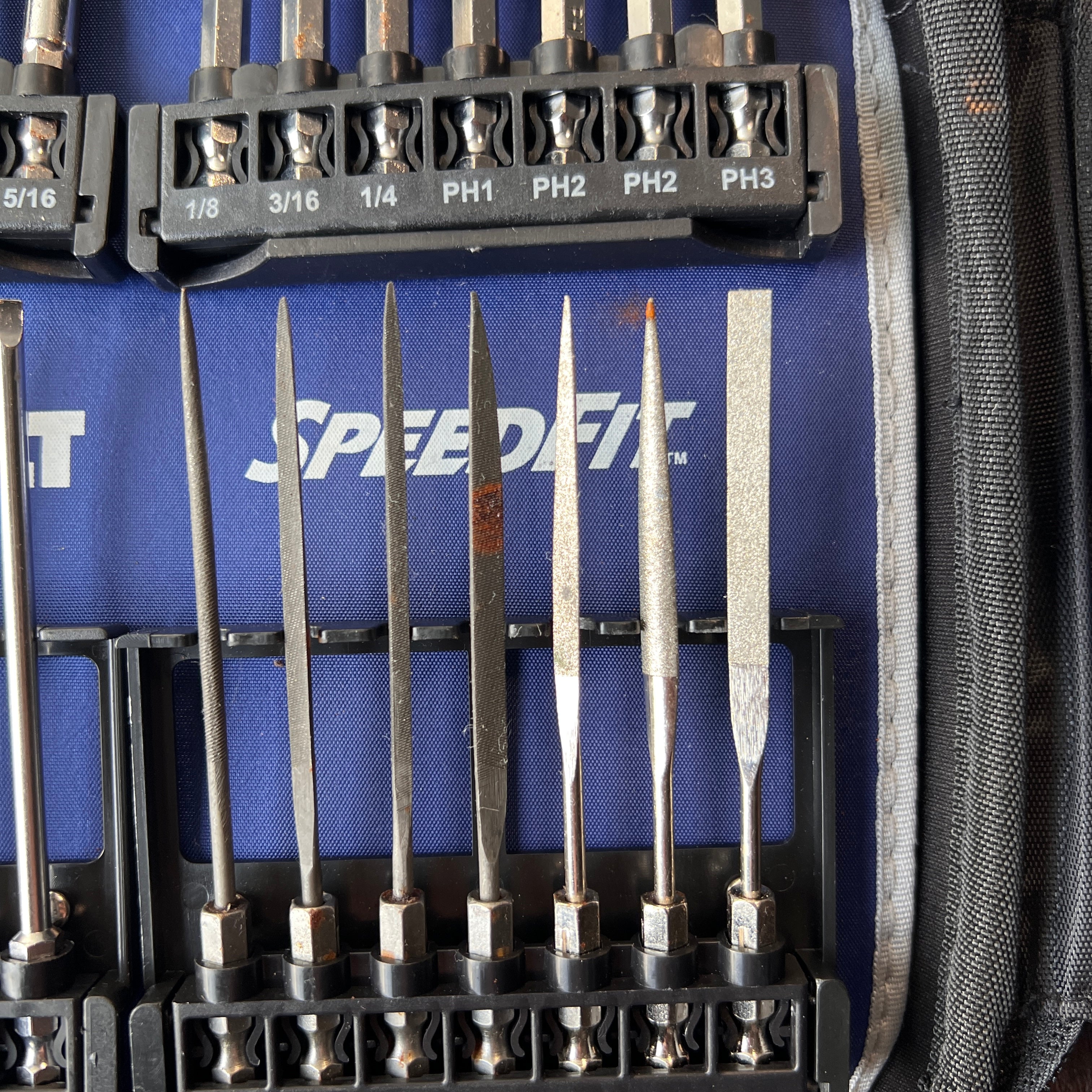 Kobalt Kobalt SpeedFit File Pick Screwdriver Socket Bit Set Gear Up