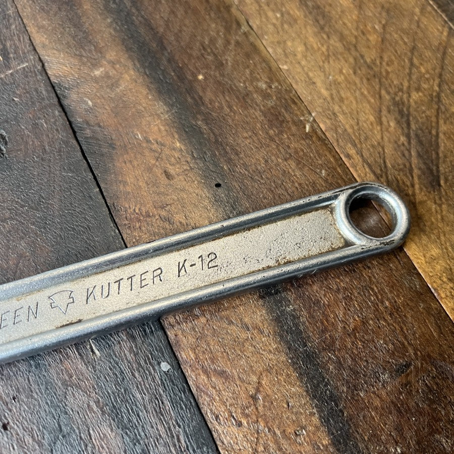 Rare Vintage Keen Kutter K-12 Adjustable Wrench 12 Inch (USA)