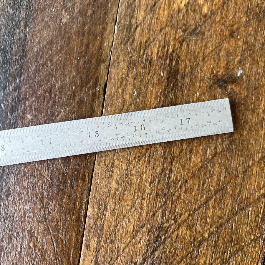 Starrett Starrett 18 Inch Tempered Steel Ruler (USA) Gear Up