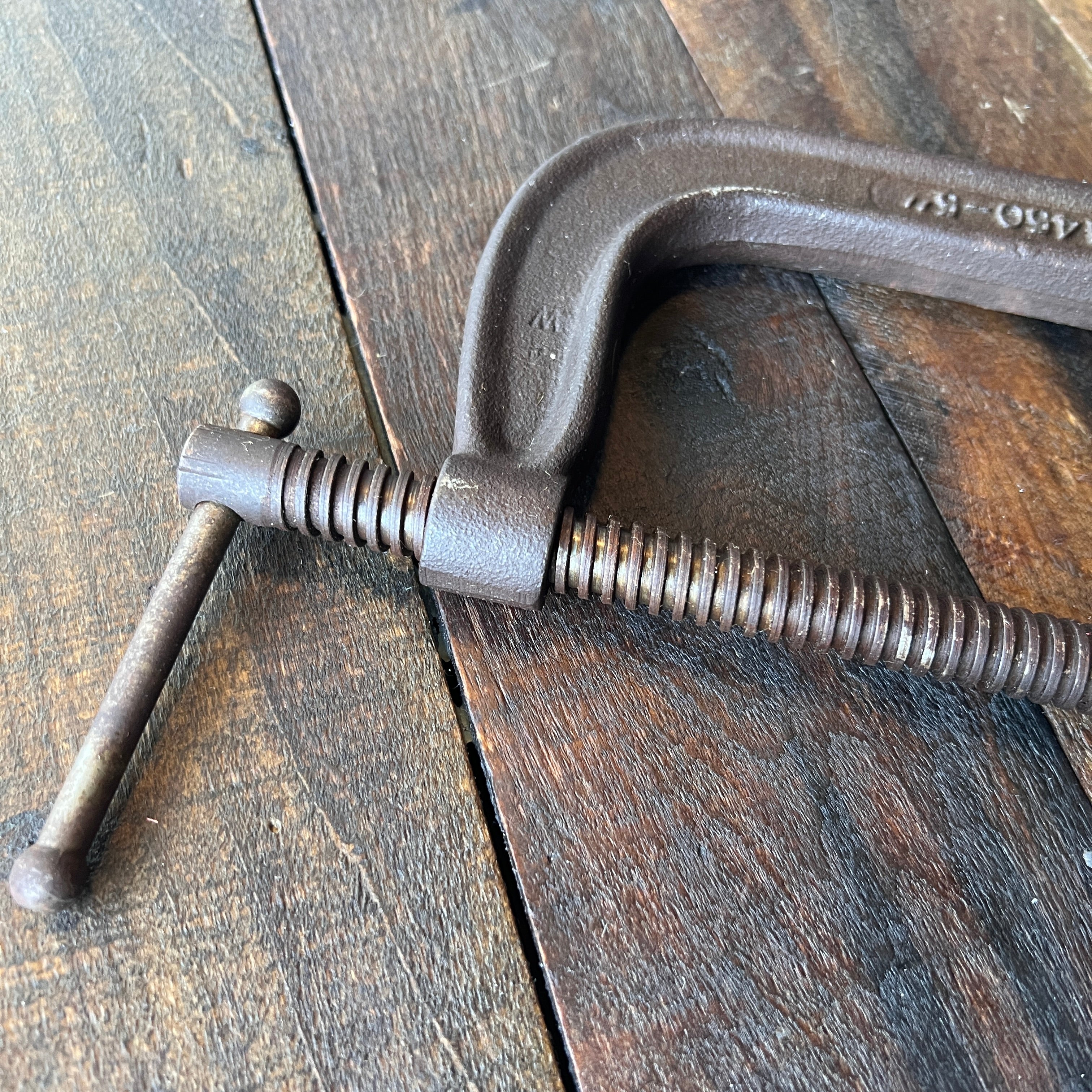 Adjustable Clamp Co. 5 Inch Adjustable C-Clamp 1450-57 Gear Up