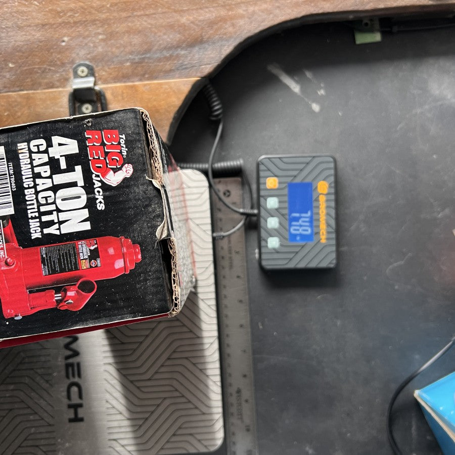 Big Red Jacks TR9403 4 Ton Hydraulic Bottle Jack