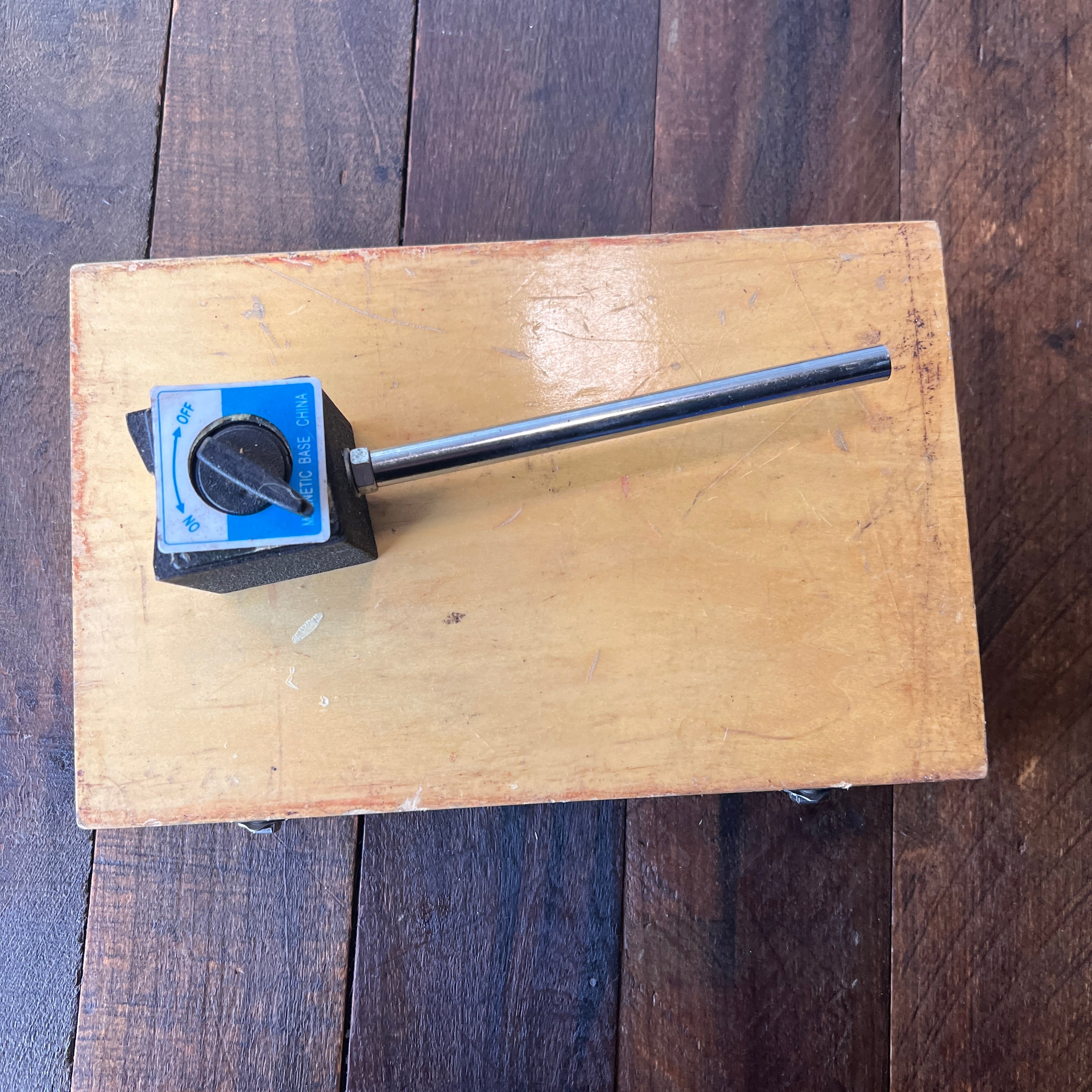 Unknown Precision Dial Indicator Gauge with Magnetic Base Stand Gear Up