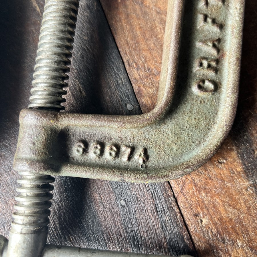 Craftsman Craftsman 66674 4 Inch Malleable C-Clamp Pair (USA) Gear Up
