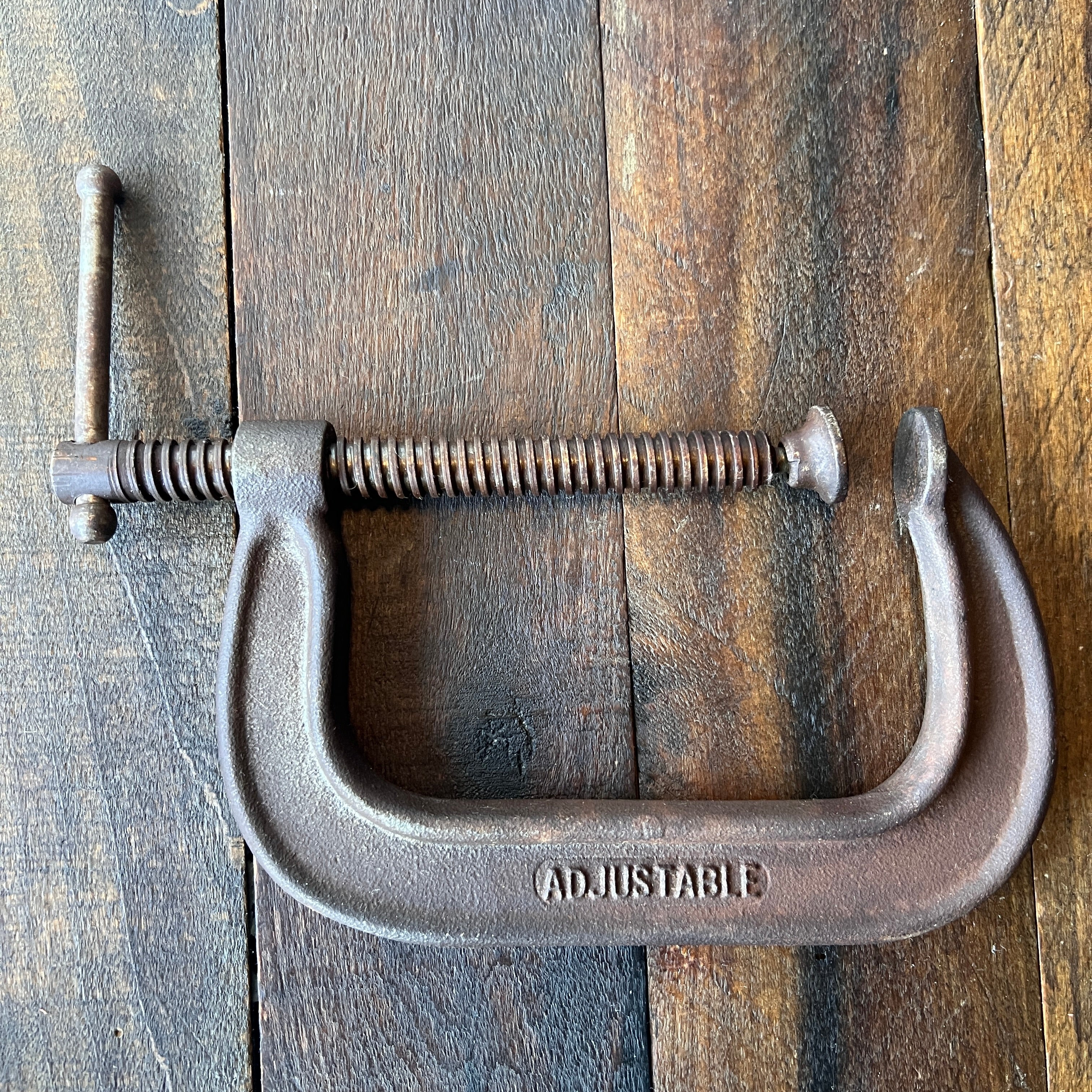 Adjustable Clamp Co. 5 Inch Adjustable C-Clamp 1450-57 Gear Up