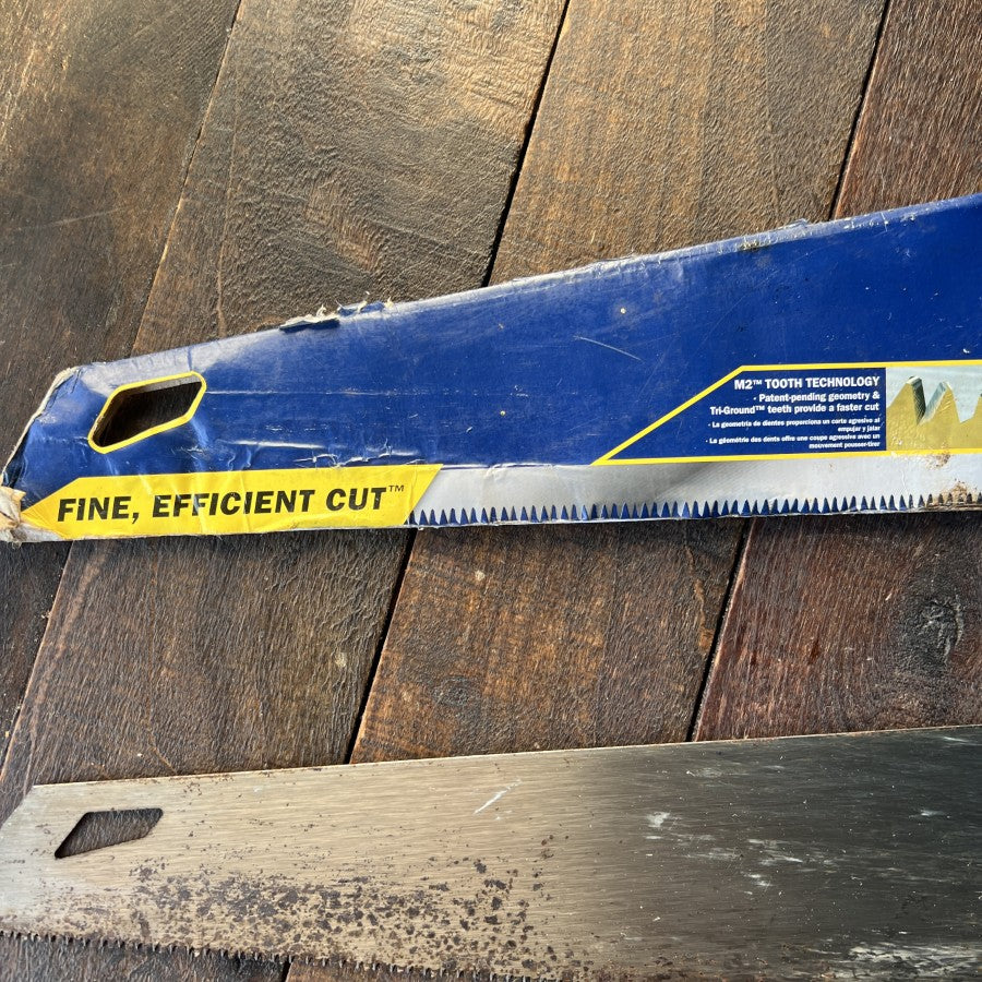 IRWIN Marathon 24 Inch Fine Cut Carpenter Hand Saw