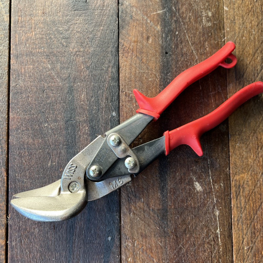 Wiss Wiss M6 Left Cut Metal Snips Red Handle Gear Up