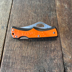 STIHL STIHL Orange Lockback Folding Pocket Knife