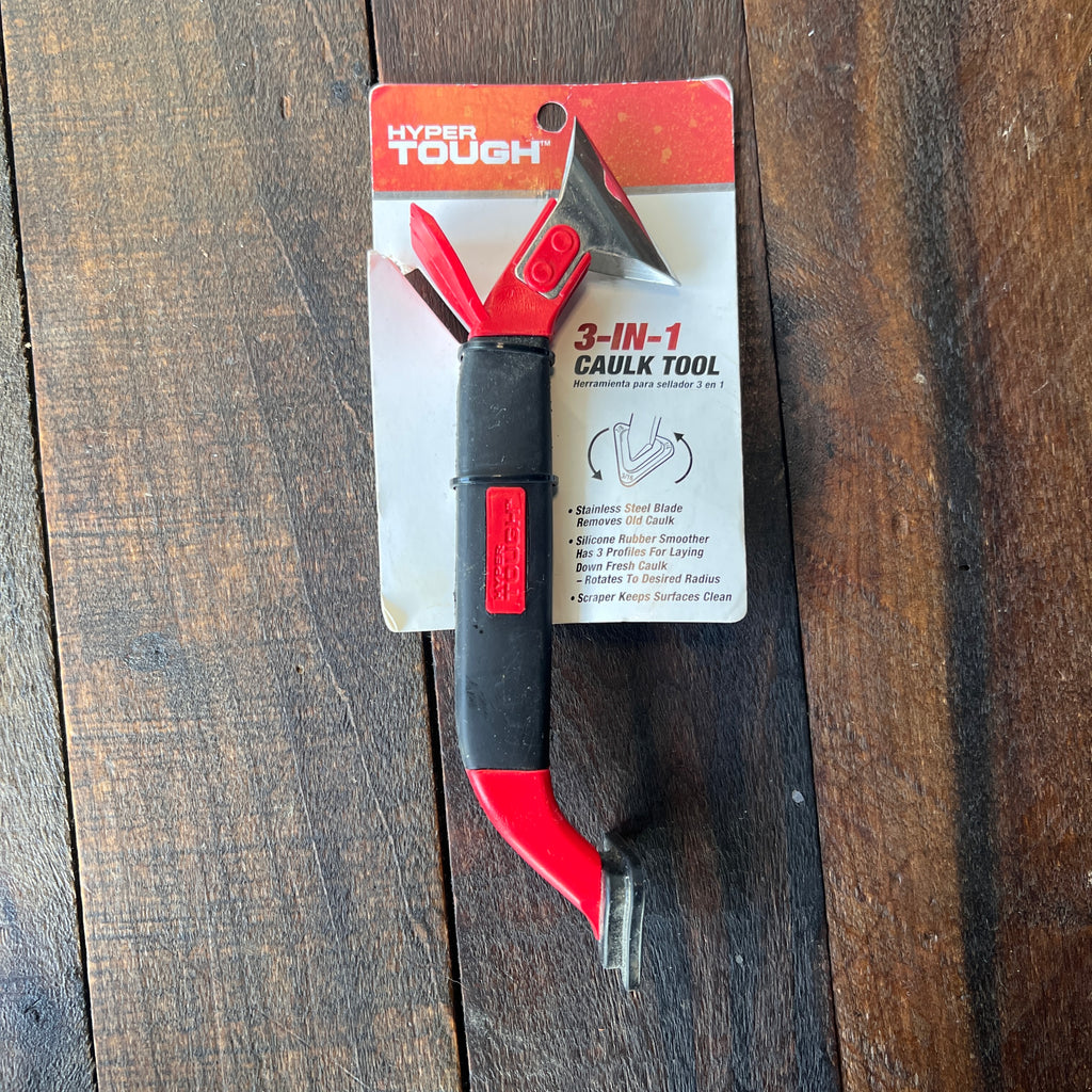 Other Hypertough 3 in 1 Caulk Tool Silicone Remover Scraper CT31N1 Gear Up