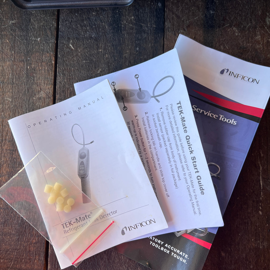 INFICON INFICON TEK-Mate Refrigerant Leak Detector Gear Up