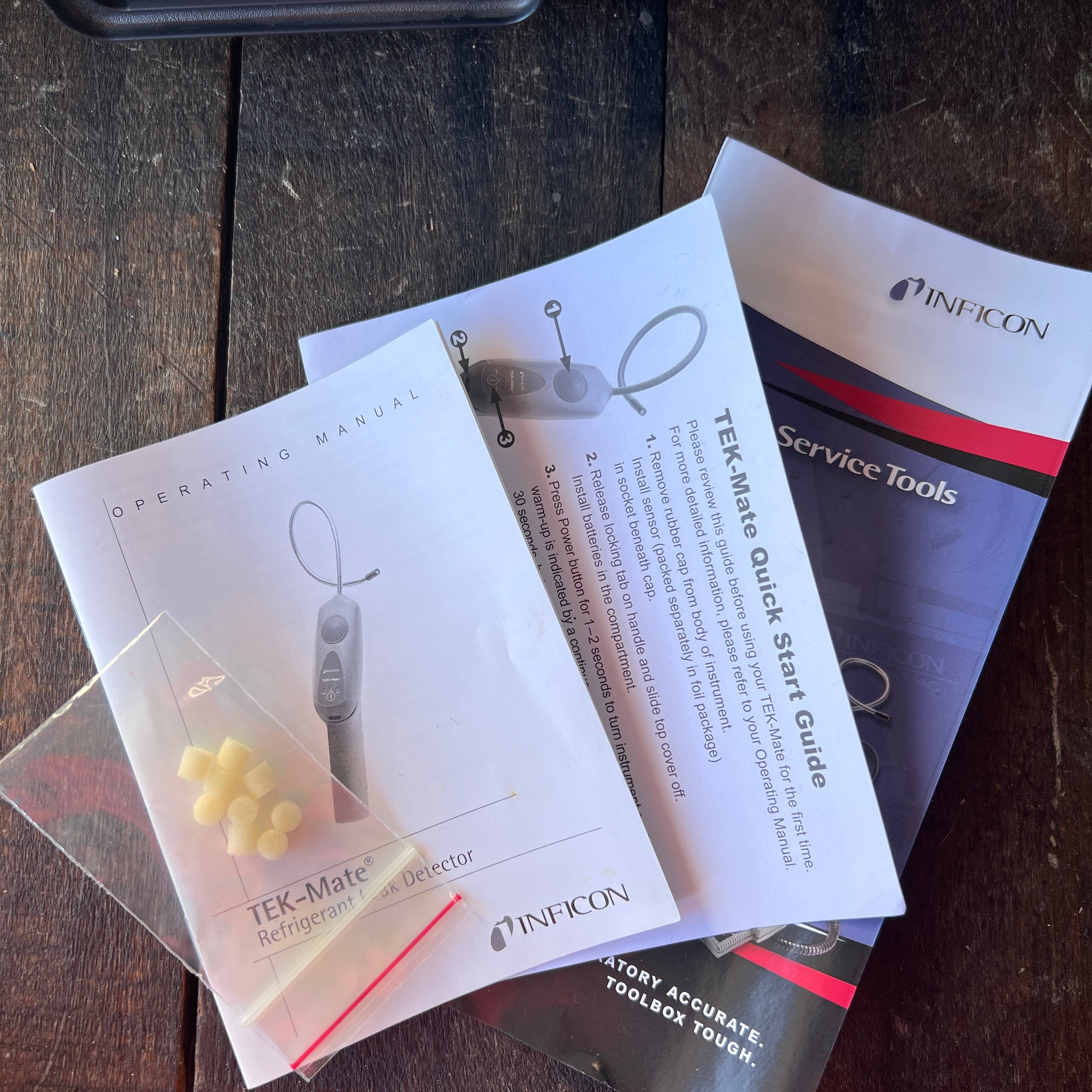 INFICON INFICON TEK-Mate Refrigerant Leak Detector Gear Up