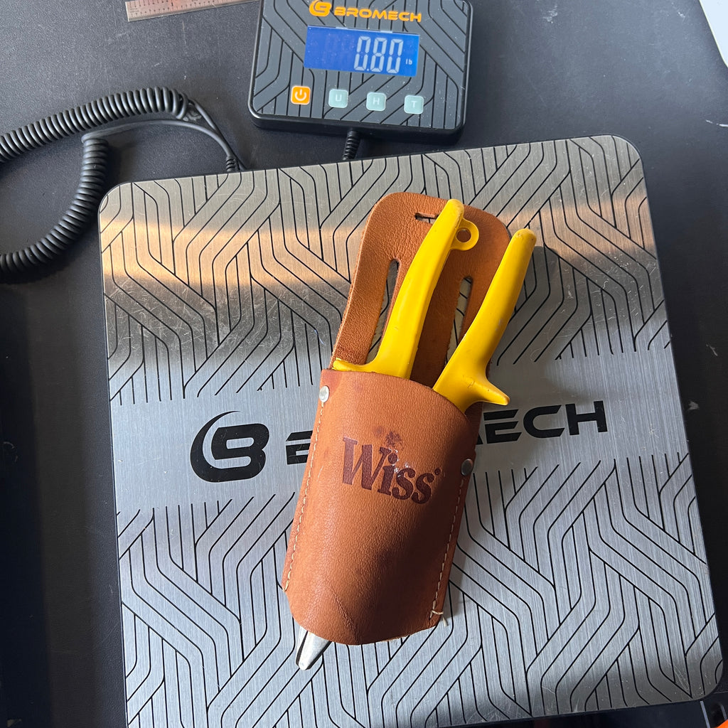 Wiss Wiss MPS-3 Straight Cut Snips with Leather Holster (USA) Gear Up