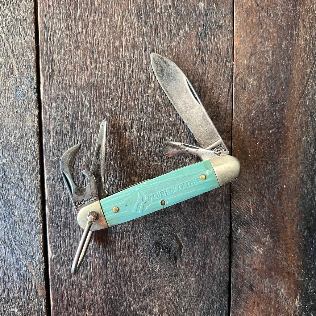 Imperial Vintage Official Girl Scouts Pocket Knife Multi-Tool