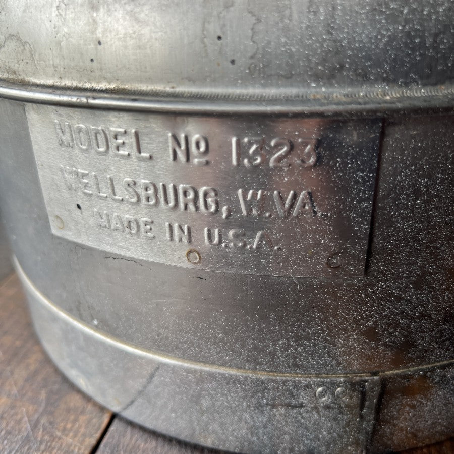 Other Eagle 1323 2.5 Gallon Metal Disposal Safety Can, Flame Arrester, Stainless Steel Gear Up