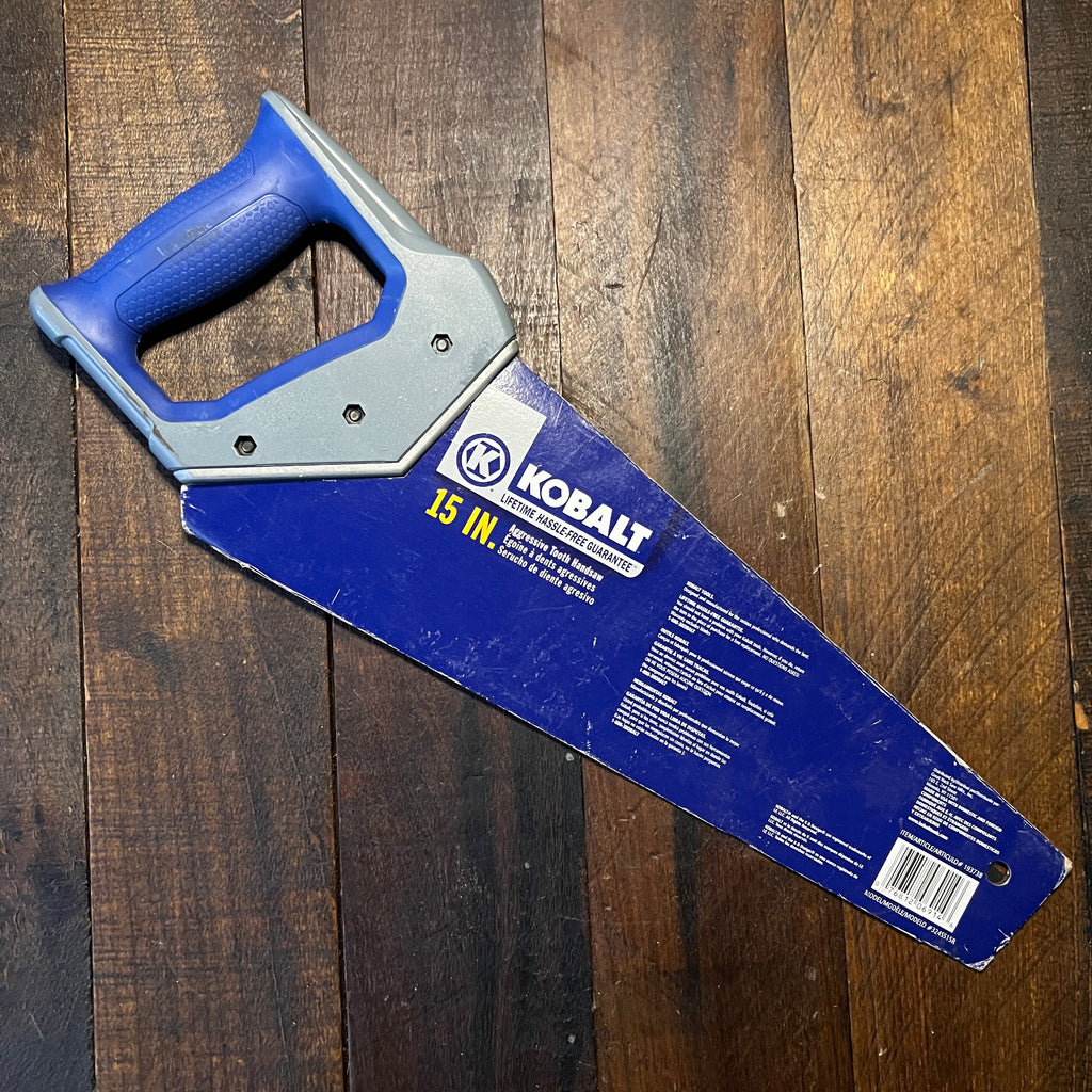 Kobalt Kobalt 19373B Double Sided Aggressive Tooth Hand Saw Gear Up