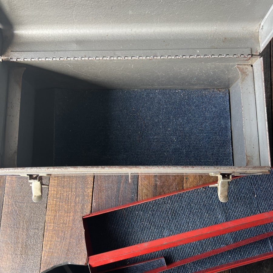 Craftsman Sears Craftsman Vintage Metal Toolbox Gear Up