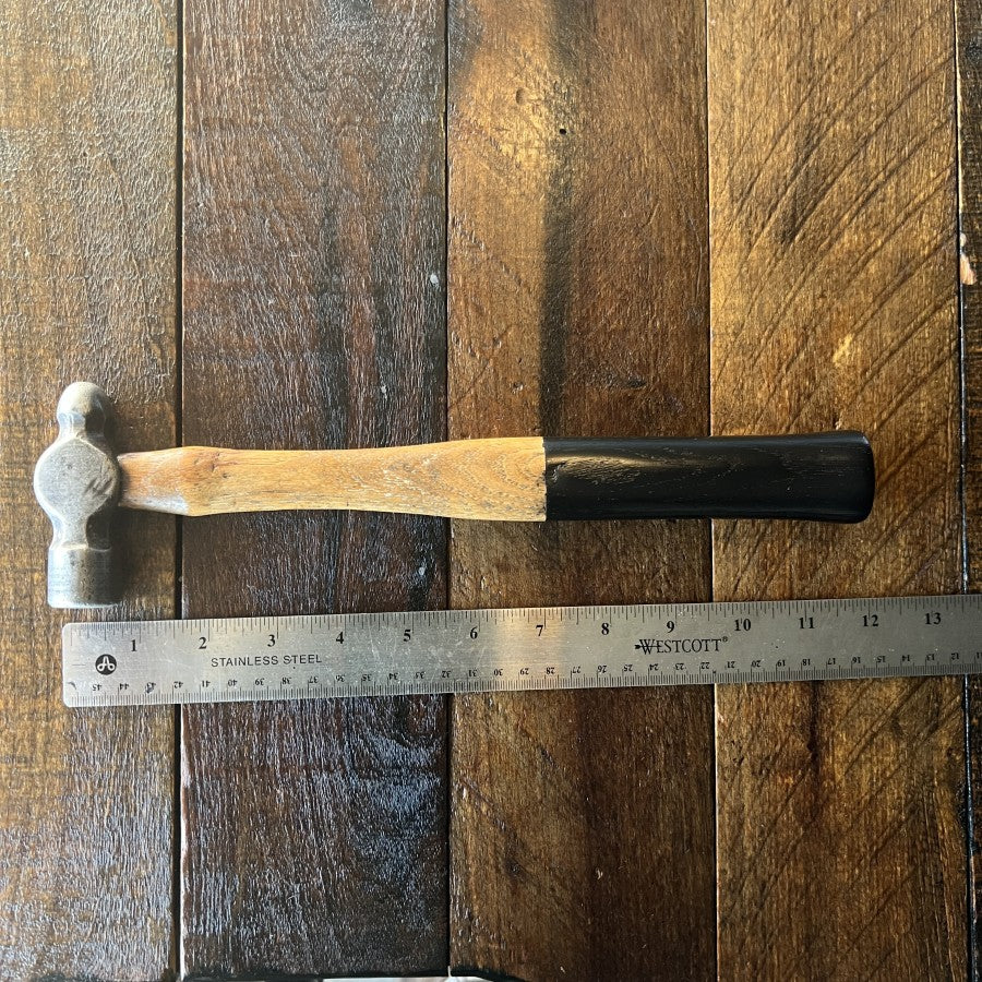 Plumb Plumb Vintage 8 Ounce Ball Peen Hammer Refinished Handle (USA) Gear Up