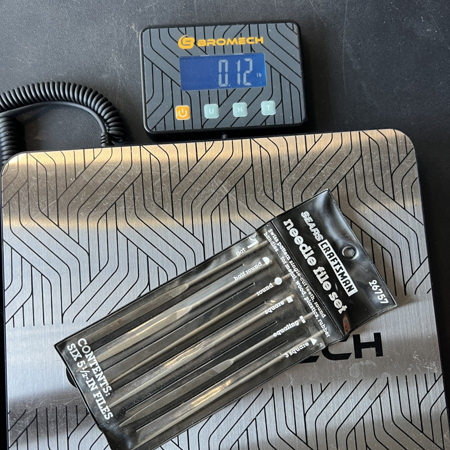 Craftsman 36757 Six Piece 5-1/2 Inch Needle File Set (Switzerland)