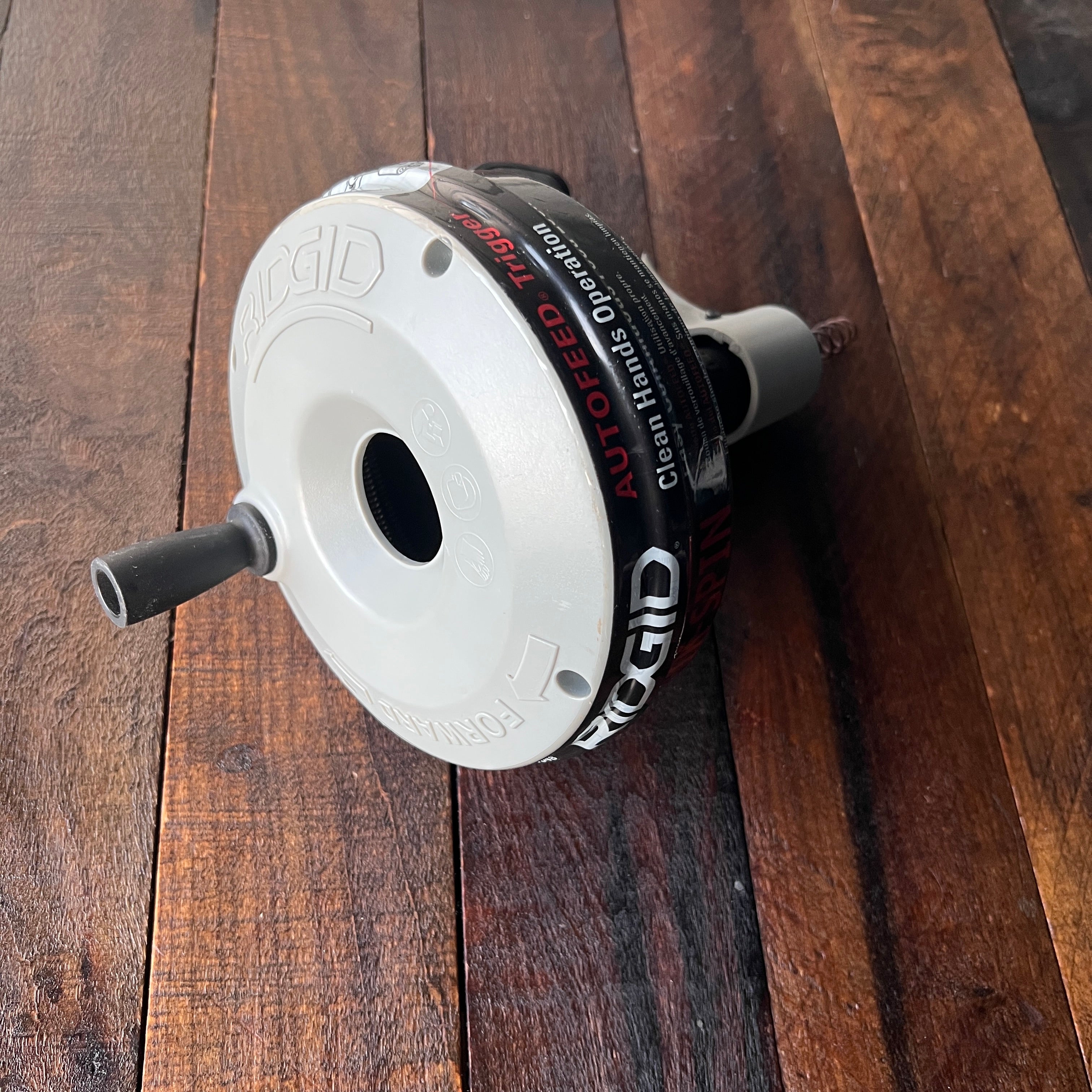 RIDGID RIDGID Kwik-Spin Hand Spinner Drain Auger Gear Up