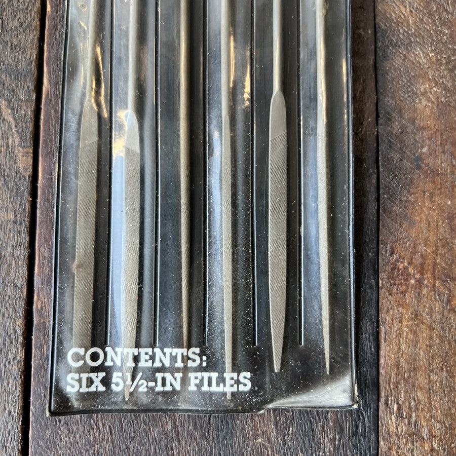 Craftsman 36757 Six Piece 5-1/2 Inch Needle File Set (Switzerland)