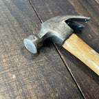 Small Wood Handle Claw Hammer