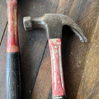 Vintage PLUMB Fiberglass Handle Claw Hammers Set of 2