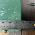 Other Vintage Pioneer Steel Co Green Metal Tool Box (USA) Gear Up