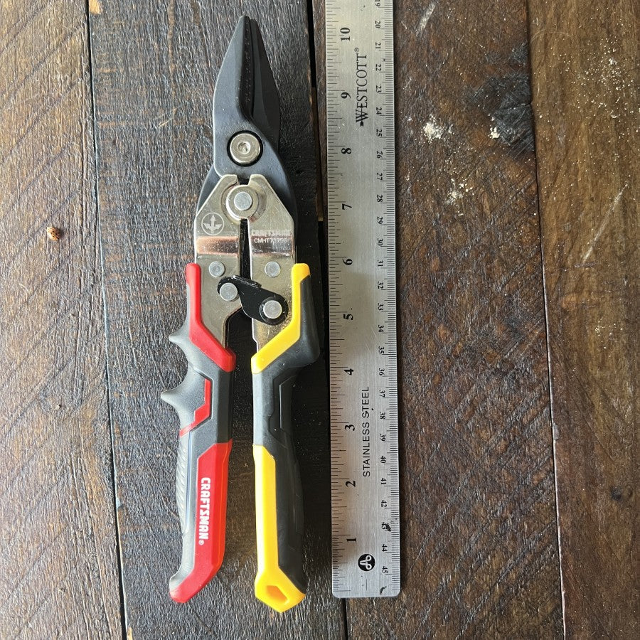 Craftsman Craftsman CMHT73756 10 Inch Straight Cut Aviation Tin Snips Gear Up