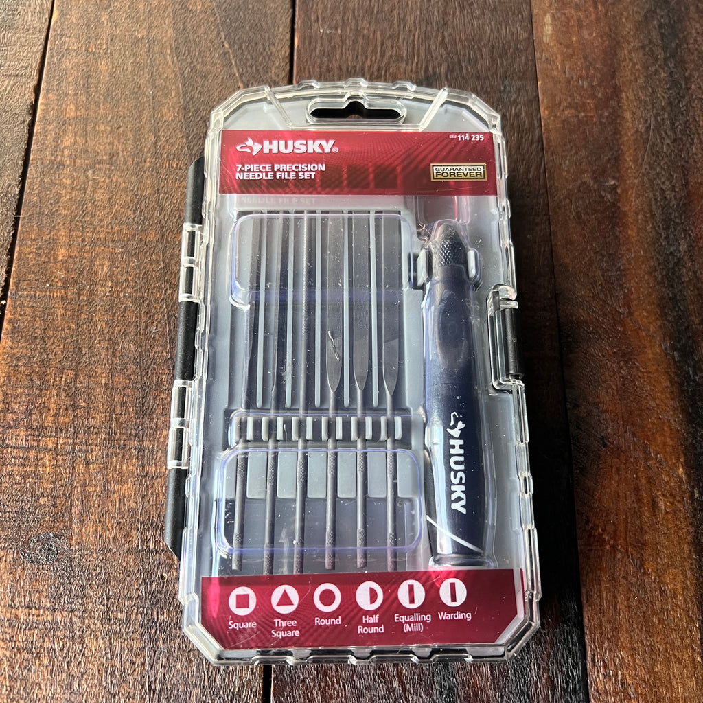 Husky Husky 7-Piece Precision Needle File Set Gear Up