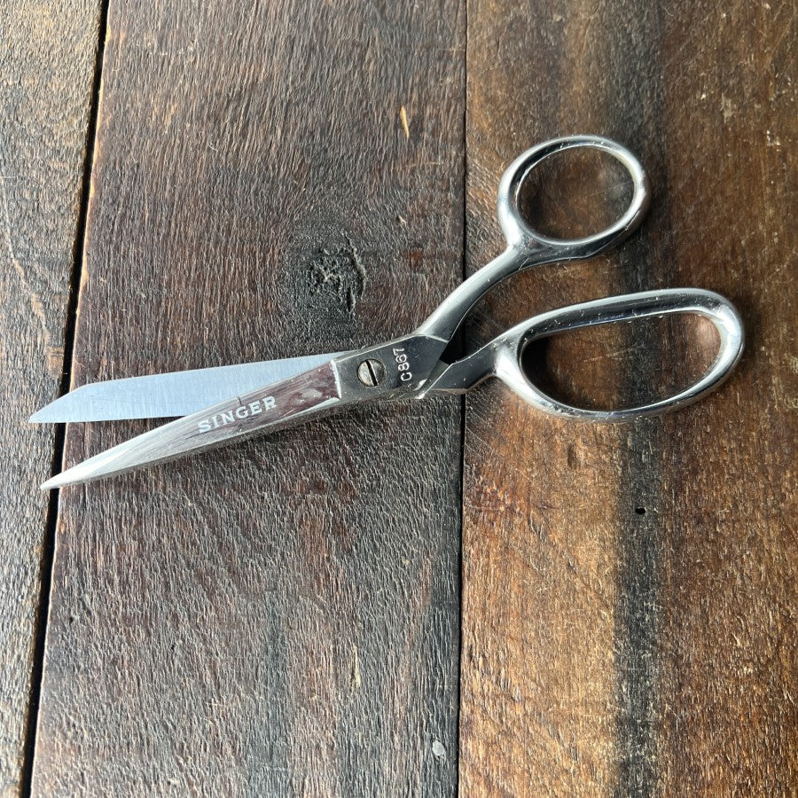 Other Singer C867 Dressmaker Shears Sewing Scissors 7.25 Inch Gear Up