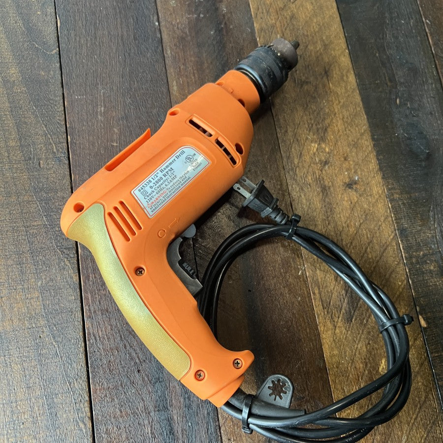 Chicago Electric Chicago Electric 1/2 Inch Hammer Drill 45338 Gear Up