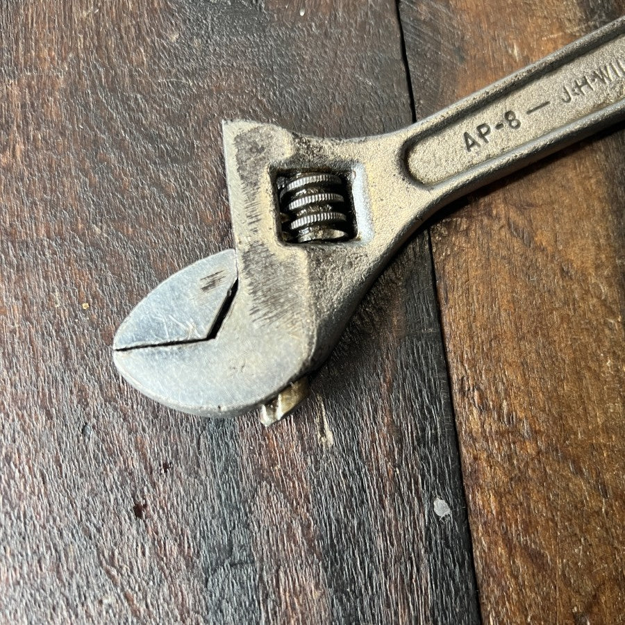 JH Williams Co AP8 Eight Inch Adjustable Wrench