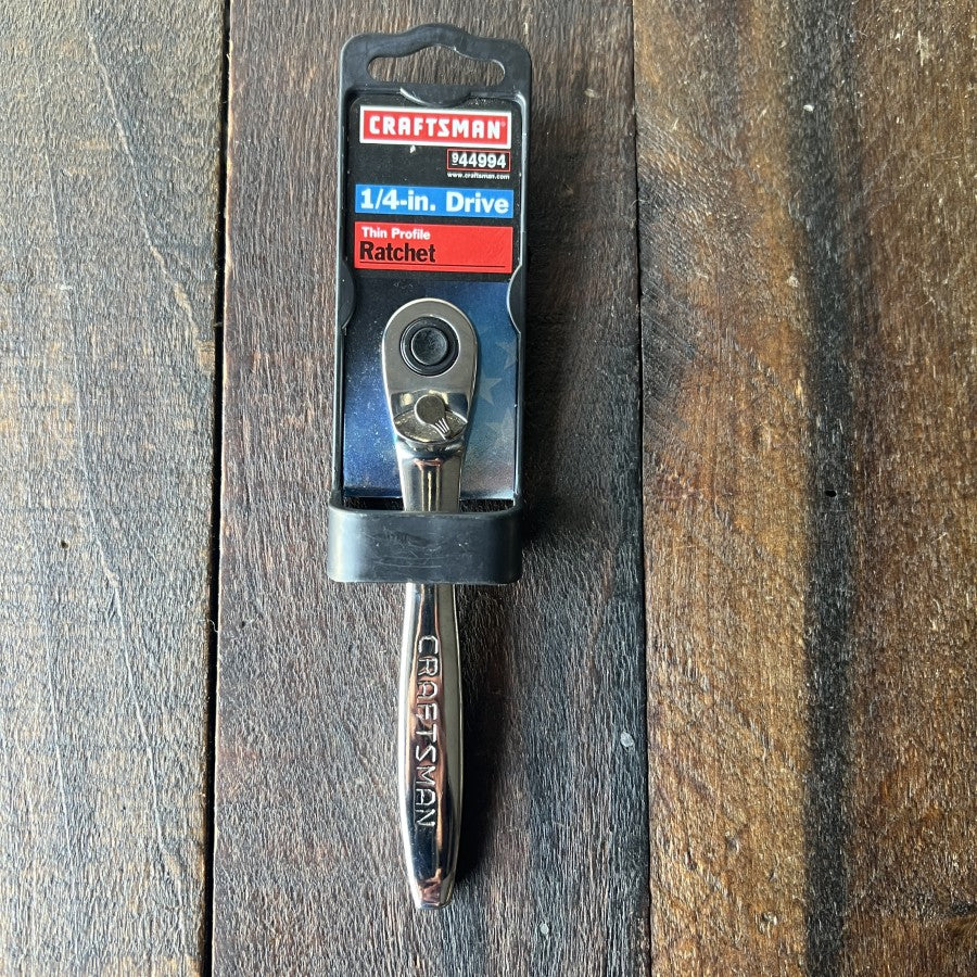 Craftsman 944994 1/4 Inch Drive Thin Profile Ratchet (USA)
