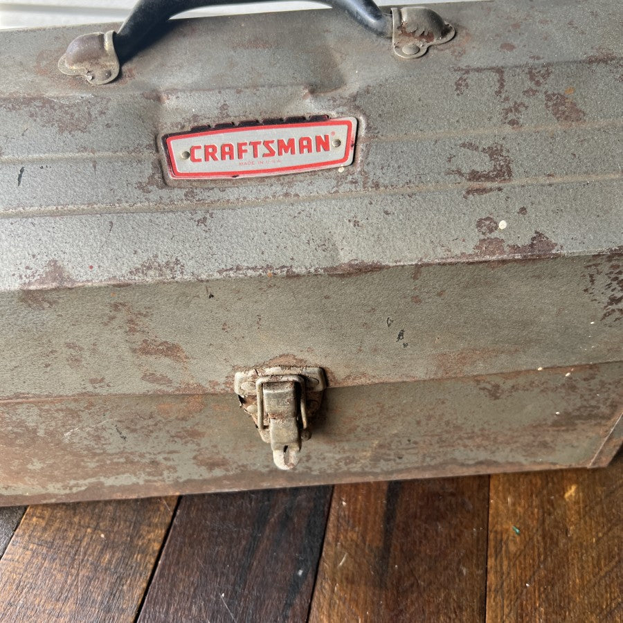 Craftsman Vintage Craftsman Metal Toolbox with Cantilever Trays (USA) Gear Up